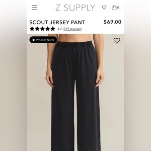 Z Supply Scout Jersey Pant